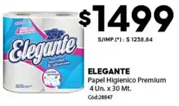 Diarco Elegante papel higienico premium oferta