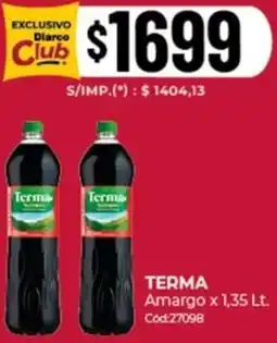 Diarco Terma amargo oferta