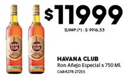 Diarco Havana club ron añejo especial oferta