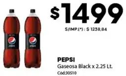 Diarco Pepsi gaseosa black oferta