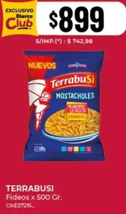 Diarco Terrabusi fideos oferta