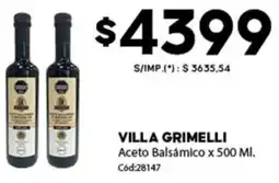 Diarco Villa grimelli aceto balsámico oferta