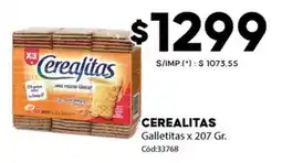 Diarco Cerealitas galletitas oferta