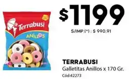 Diarco Terrabusi galletitas anillos oferta
