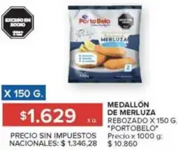 Carrefour Portobelo medallón de merluza rebozado oferta