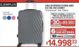 Carrefour Carrefour valija rígida dubai abs oferta