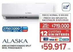 Carrefour Alaska aire acondicionado split oferta
