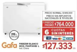 Carrefour Gafa freezer blanco oferta