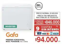 Carrefour Gafa freezer horizontal oferta