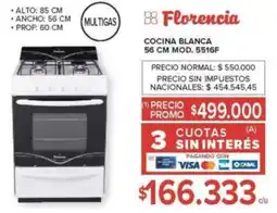 Carrefour Florencia cocina blanca oferta