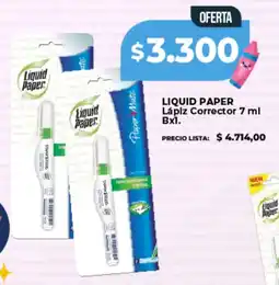 Supermayorista Vital Liquid paper lápiz corrector oferta