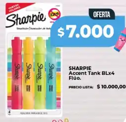 Supermayorista Vital Sharpie accent tank oferta