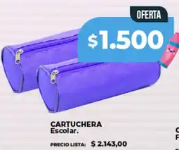 Supermayorista Vital Cartuchera escolar oferta