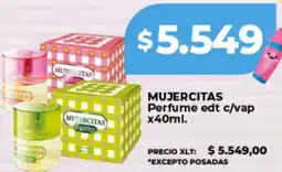 Supermayorista Vital Mujercitas perfume edt c/vap oferta