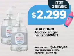 Supermayorista Vital Bi alcohol alcohol en gel neutro oferta
