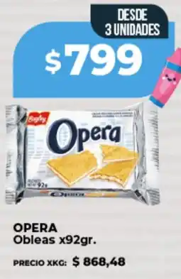 Supermayorista Vital Bagley opera obleas oferta