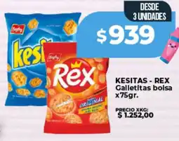 Supermayorista Vital Kesitas - Rex galletitas bolsa oferta