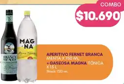 Supermercados Tadicor Branca menta aperitivo fernet oferta