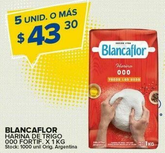 Carrefour Harina de trigo blancaflor kg oferta