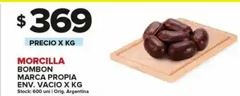 Carrefour Morcilla bombon kg oferta