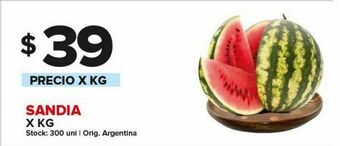Carrefour Sandía x kg oferta