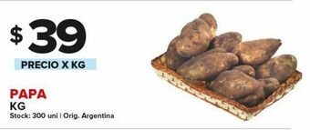 Carrefour Papa x kg oferta