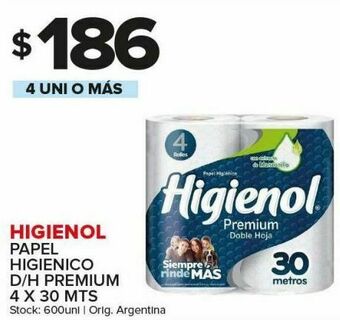 Carrefour Papel higiénico higienol oferta