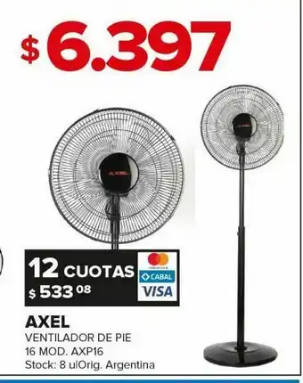 Carrefour Ventiladores axel oferta