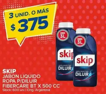Carrefour Jabón líquido skip 500cc oferta