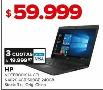 Carrefour Notebook hp oferta