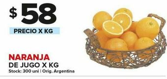 Carrefour Naranja de jugo kg oferta