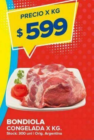 Carrefour Bondiola x kg oferta