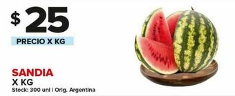 Carrefour Sandía x kg oferta