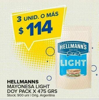 Carrefour Maxi Mayonesa hellmann's 475g oferta