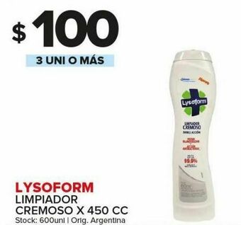 Carrefour Maxi Limpiadores lysoform 450cc oferta