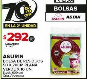 Carrefour Maxi Bolsas de basura asurin oferta