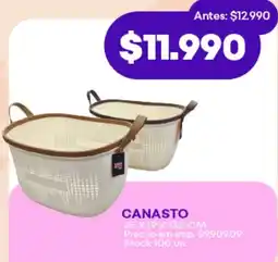 Supermercados Tadicor Canasto oferta