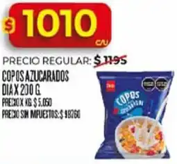 Supermercados DIA Dia copos azucarados oferta