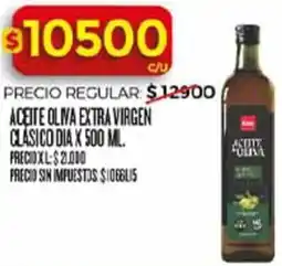 Supermercados DIA Dia aceite oliva extra virgen clásico oferta