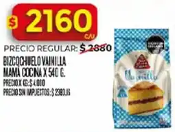 Supermercados DIA Bizcochuelo vainilla mama cocina oferta