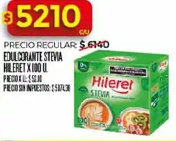 Supermercados DIA Hileret edulcorante stevia oferta