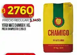 Supermercados DIA Chamigo yerba mate oferta