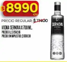 Supermercados DIA Sernova vodka oferta