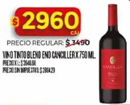 Supermercados DIA Canciller vino tinto blend end oferta