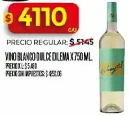 Supermercados DIA Dilema vino blanco dulce oferta