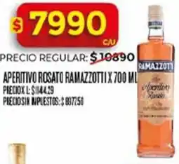 Supermercados DIA Ramazzotti aperitivo rosato oferta