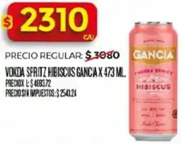 Supermercados DIA Gancia vokda spritz hibiscus oferta