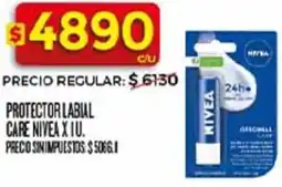 Supermercados DIA Nivea protector labia care oferta