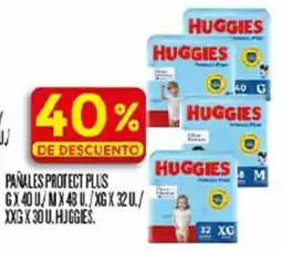 Supermercados DIA Huggies pañales protect plus oferta
