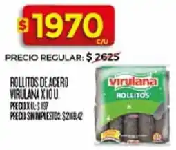 Supermercados DIA Virulana rollito's de acerd oferta
